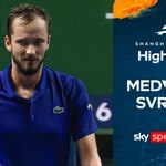 Daniil Medvedev vs Dalibor Svrcina | Shanghai Masters highlights
