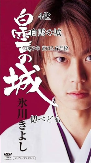 【氷川きよし】歴代シングル売上ランキングTOP5！