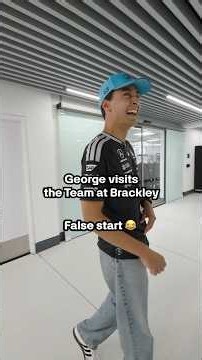 Showing gratitude to our Mercedes family 🩵 George got together with the Team at Brackley #f1