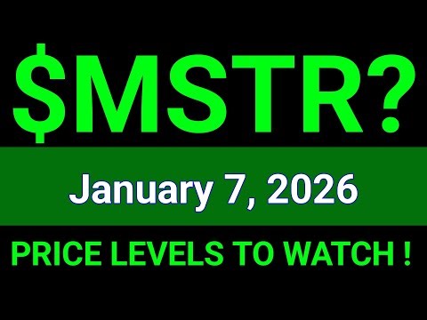 MSTR Stock (MicroStrategy Incorporated) MSTR Stock Technical Analysis | January 7, 2026
