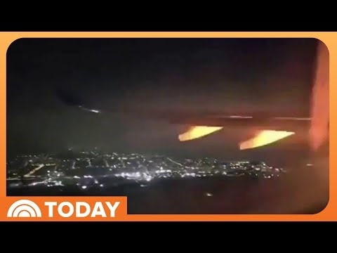 Video Captures Massive Engine Failure on Delta Flight