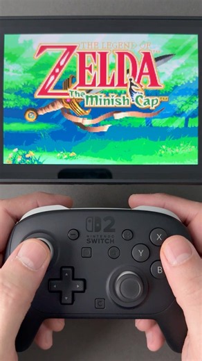Zelda’s Pixel Perfection! ✨ The Legend of Zelda: The Minish Cap #thelegendofzelda #nintendoswitch2