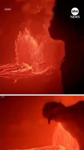 Men spotted walking dangerously close to Hawaii's Kilauea volcano