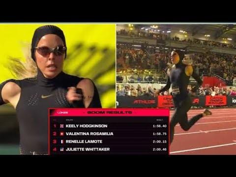 Keely Hodgkinson WINS Women’s 800m Final! 🔥 | ATHLOS London 2026
