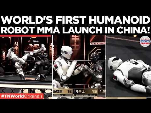 Shenzhen Robot War: 1.73-Meter Humanoid Robots Battle in Ultimate Robot Knock-out League Debut