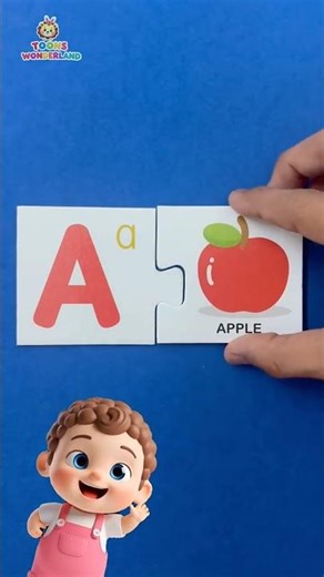 ABC Song for Kids | A for Apple | Cartoon Videos | Nursery Rhymes & Kids Songs #abc #shorts #cartoon
