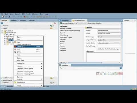 Importing Data or Tables into ODI ODI Oracle Data Integrator Tutorial Session 4