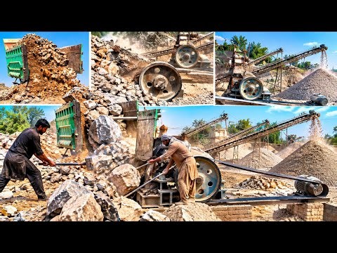 🚜 LIVE HEAVY MACHINERY ACTION | ROCK BREAKING & STONE CRUSHING 🪨 🔥 | Powerful Mining & Crushing