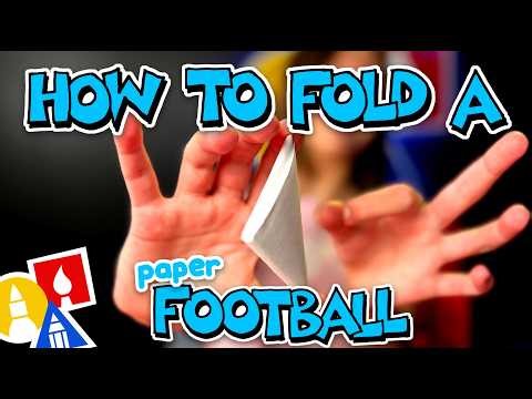 How To Fold A Paper Football Origami