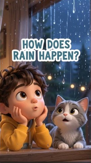 How Does Rain Actually Happen? 🌧️ #Shorts