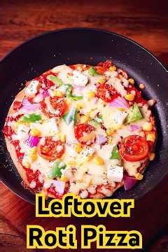 Roti Pizza - Leftover Chapati Pizza | Simple & Easy Kids Snack in Minutes