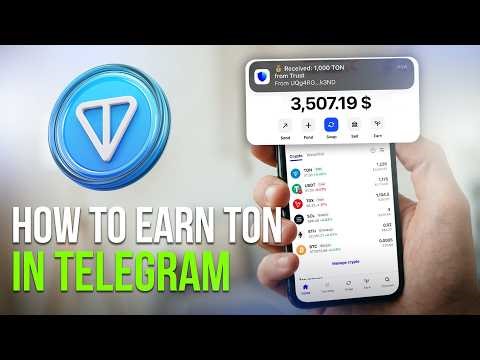 Telegram bot earn money TON instantly… I tested it and got shocked