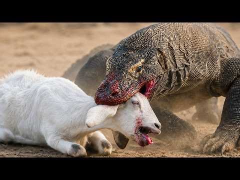 Most Terrifying Komodo Dragon Attacks Ever Recorded | Wild Animals
