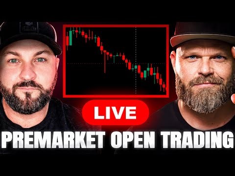 CRYPTO LIVE TRADING Before Market Open | Bitcoin, NASDAQ, Gold & Oil