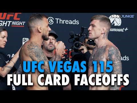 UFC Vegas 115 full card final faceoffs: Renato Moicano vs. Chris Duncan