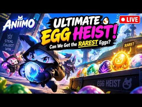 ULTIMATE EGG HEIST! Can We Get the RAREST Eggs? animo #animo #aniimo