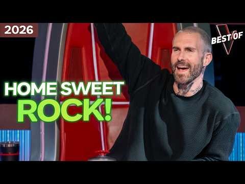 Top 5 Auditions With a WHOLE LOTTA Rock Power! | The Voice 2026