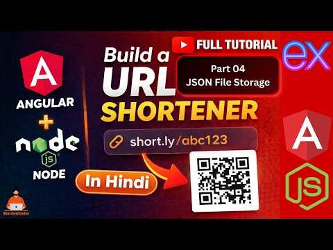 Part 04: JSON File Storage in Node.js (No Database) | Save URLs in urls.json