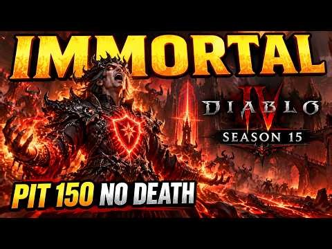 Pit 150 No Death Run! Immortal Blazing Scream Build is Actually INSANE