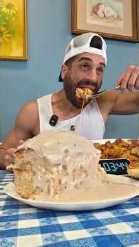 Undefeated OMG Breakfast Challenge // Jackie's Ham & Eggs