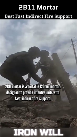 Best Fast Indirect Fire Support - 2B11 Mortar System