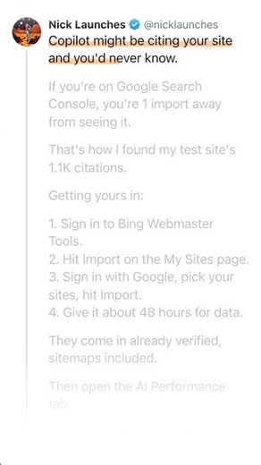 Is Copilot citing your site? See it in Bing Webmaster Tools