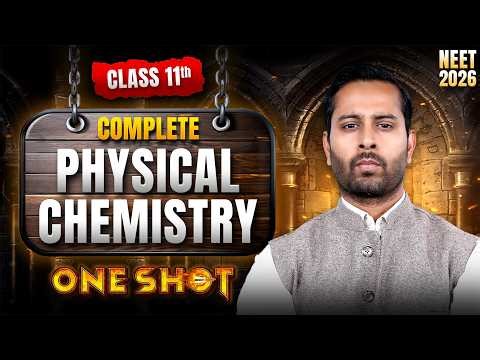 COMPLETE Class 11 Physical Chemistry in One SHOT | Full Syllabus Revision | NEET 2026 - PJ Sir