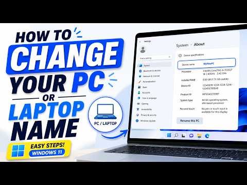 How to Change Your PC or Laptop Name on Windows 11? - #techtips #techtipsntricks #windows #windows11