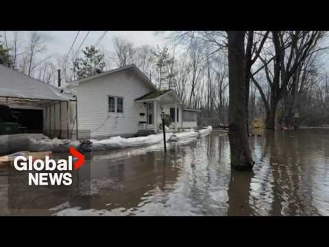 Quebec hit by floods, warned of potential for more