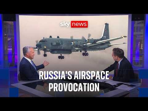 'This was not a mistake': Russia accused of deliberate Finland airspace breach | Sean Bell analysis