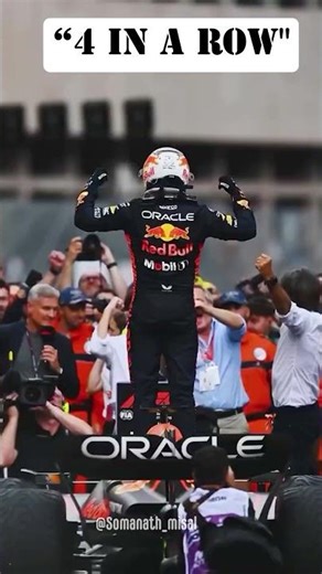 How Max Verstappen Won 4 World Titles in a Row | F1 Career Highlights #4TimeChampion, #WorldChampion