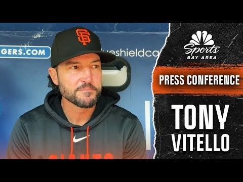Tony Vitello offers blunt reason for Willy Adames playing in Giants vs. Dodgers | NBC Sports BA