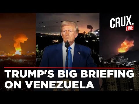 LIVE | Trump Holds Press Conference After US Forces INVADE Venezuela, 'Capture' Maduro | Caracas