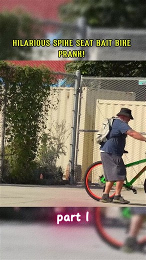 Hilarious Spike Seat Bait Bike Prank Gone Wrong