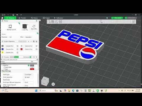 3D Printing - Creating a 3D Model for a 3D Printed Pepsi Can Opener with InkScape and Bambu Studio