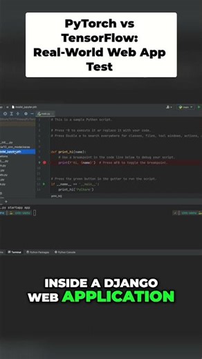 PyTorch vs TensorFlow - Deploy CNNs in Django App! #cnn #pytorch #tensorflow