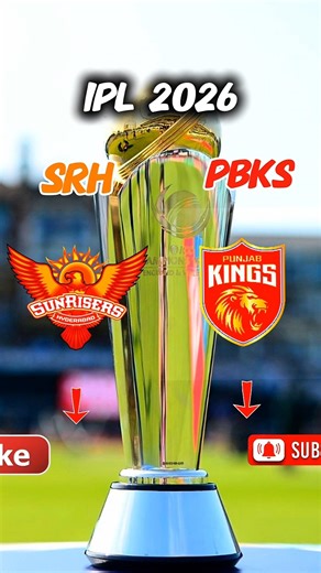 SRH vs PBKS 😱 | IPL COMPARISON 2026 #ipl #shorts #2026 #srh #pbks
