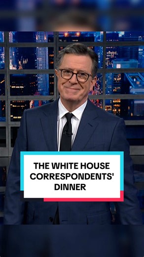 Trump is ditching the White House Correspondents' Dinner before the main course! #StephenColbert
