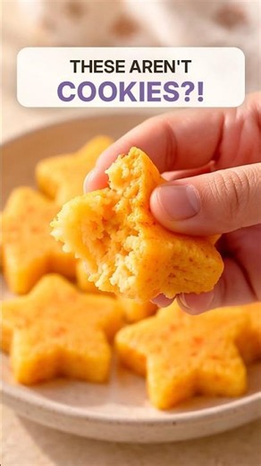 WAIT… THESE AREN'T COOKIES?! 👀🌟 #babyledweaning #startingsolids #yumyum #recipe #blw #babyyumyum