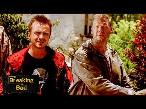 Jesse Dismantles the Basement Lab | Bit by a Dead Bee | Breaking Bad