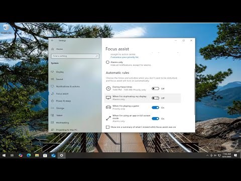 How To Disable Focus Assist When Playing Games on Windows 10 [Guide]