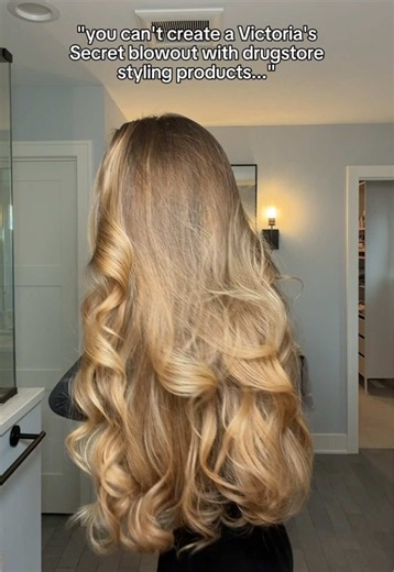 The $28 Blowout Product Combo for Victoria's Secret Hair