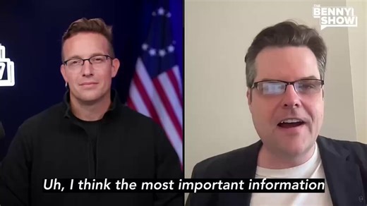 NEW: Former Congressman Matt Gaetz says he was briefed about a secret program where aliens were breeding with humans to make a hybrid race.Gaetz says the humans who were involved were allegedly abducted from war zones and migrant caravans."What they explained is that the military ran a very secret program where aliens that were living were in forced breeding programs with humans that had been abducted from war zones and from even the caravans of migrants.""The whistleblower was telling me that t