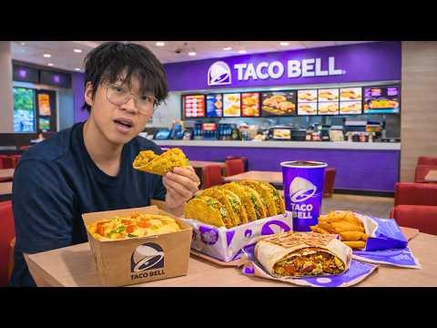 I Ate ONLY Taco Bell For 1 Week, But Double My CALORIES Every Day
