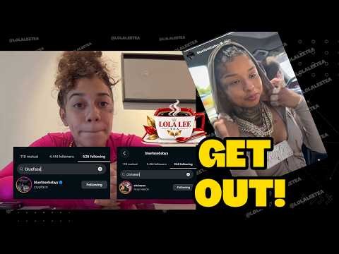 Nevaeh CRASHES OUT cause BLUEFACE GETTIN CHRISEAN TO PUT HER OUT! 09.28.2026