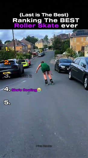 Ranking The BEST Roller Skate Moves Ever 🛼 #shorts #rollerskating #rollerskate #skating