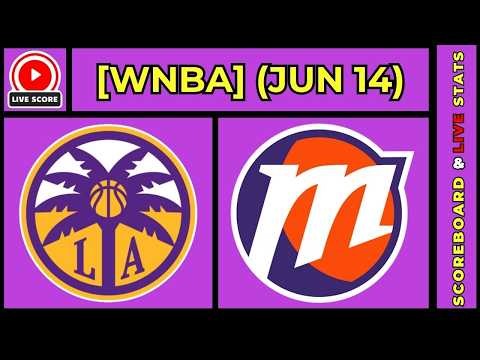 🔴 Los Angeles Sparks vs Phoenix Mercury | WNBA Basketball June 14, 2026 Live SCOREBOARD