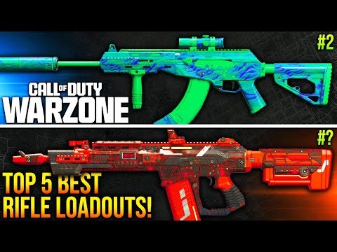 WARZONE: New TOP 5 BEST ASSAULT RIFLE META LOADOUTS After Update! (BO7 WARZONE META)