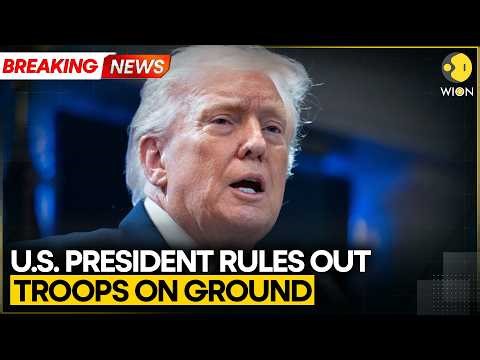 US-Israel in War with Iran: Trump Rules Out Ground Invasion of Iran as 'Waste of Time' | Breaking