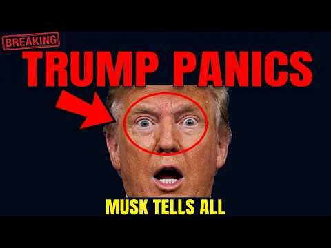 Trump PANICS as Elon Musk WALKS AWAY and TELLS ALL!!!!